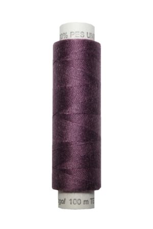 Nähmaschinen Nähgarn 100 m Polyester UNIPOLY 14x2 lila pflaume (0357)
