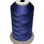 Sattlergarn Zwirn 14x2x3 Polyester 1000m dunkelblau Ø 0,3mm (5023)