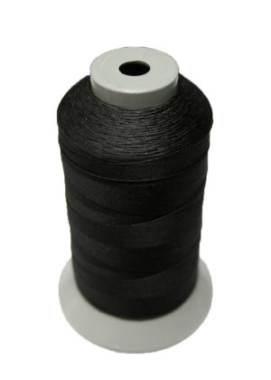 Sattlergarn Zwirn 14x2x3 Polyester 1000m schwarz Ø 0,3mm (5080)
