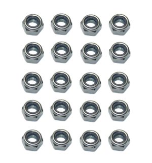 Sicherungsmutter M6 Stahl verzinkt DIN 985 20 Stück (0184)