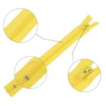 Reißverschluss 20 cm spiralformig nicht trennbar gelb (2011)