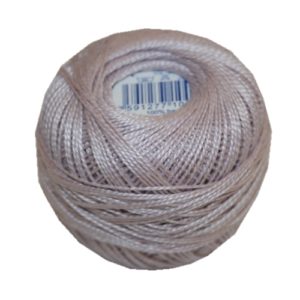 PERLOVKA Kreuzstichgarn Baumwolle Perlgarn 10g 85m flieder lila (4202)