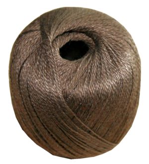 Stopftwist Stopfgarn Baumwolle 8-fach mercerisiert 20 m braun (0859)