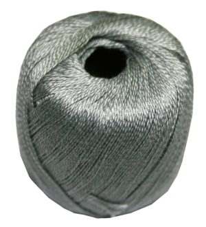Stopftwist Stopfgarn Baumwolle 8-fach mercerisiert 20 m grau (0865)