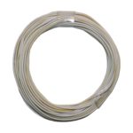 Kabelring Kabel 2*0,14mm 5m weiß gelb (0007)