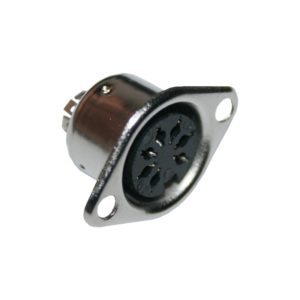 DIN Stecker 7 polig Einbaubuchse Buchse (0337)