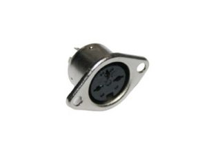 DIN Stecker 3 polig Einbaubuchse Buchse (0347)