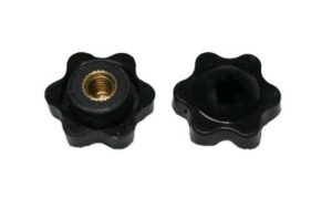 Drehknopf Geräteknopf M5 schwarz 1 Stück (0077)