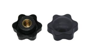 Drehknopf Geräteknopf M4 schwarz 1 Stück (0078)