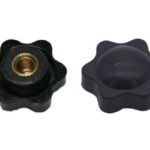 Drehknopf Geräteknopf M8 schwarz 1 Stück (0080)