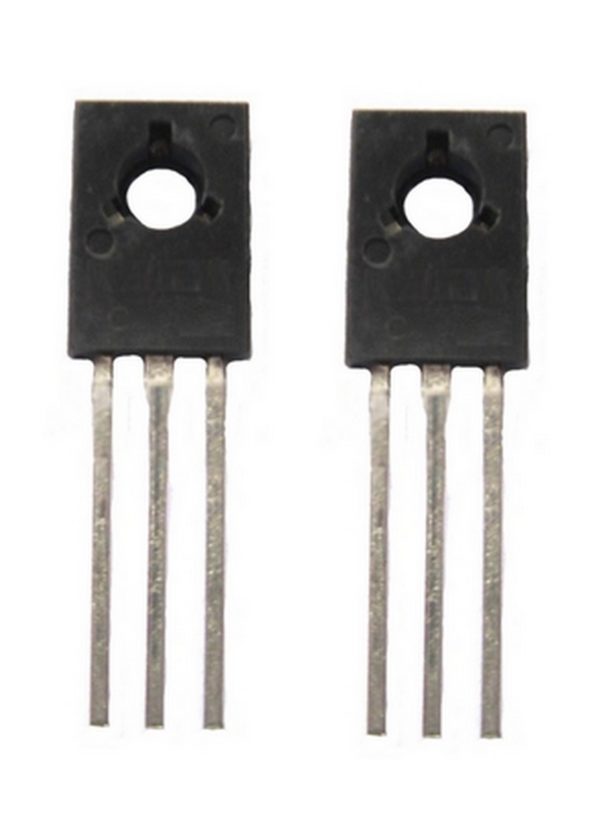 Transistor BD136 PNP 45V 1.5A SOT32 2 Stück (0025)
