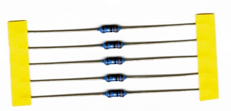 Metallfilm Widerstand Resistor 620 Ohm 0,6 W 1% 5 Stück (3019)