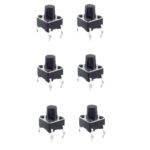 Minitaster Drucktaster Microtaster Taster 6x6x7mm ON-OFF 10 Stück (0003)
