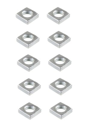 Vierkantmutter Mutter M6 Stahl verzinkt DIN 562 10 Stück (0134)