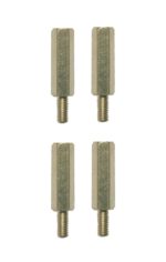 Distanzbolzen Abstandshalter Sechskant M3 20mm 4 Stück (0188)