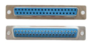 D-Sub Stecker 37 polig weiblich Lötanschluss 2 Stück (0263)