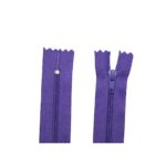 Reißverschluss 20 cm spiralförmig nicht trennbar lila (2030)