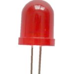 Blink LED 10mm rot selbstblinkend 220-330 mcd (0018)