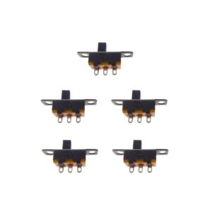 Mini Schiebeschalter Schalter S1501 3pin 6mm ON-ON 5 Stück (0051)