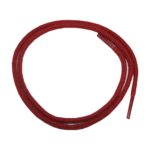 Schuhband Schnürsenkel 1 Paar Baumwolle 50cm rund rot (0121)