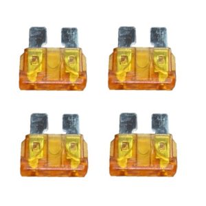 KFZ-Flachsicherung Sicherung 5A orange 4 Stück (0033)