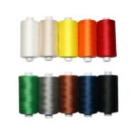 Universal Nähgarn Farben-Mix in 10 Farben 10x1000m Polyester (0000)