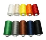 Universal Nähgarn Farben-Mix in 10 Farben 10x1000m Polyester (0000)