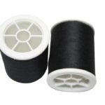 Nähmaschinen Nähgarn 100% Polyester 100/3 schwarz 1 Spule 500 m (1001)