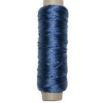 Sattlergarn Zwirn 14x2x3 Polyester 50 m blau Ø 0,3mm (5121)