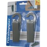 Türstopper Türkeil mit Hacken 2 Stück grau (0005)