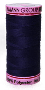 Zwirn 100 % Polyester ASPO PES 120 Amann blau 500 m (0016)