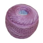PERLOVKA Kreuzstichgarn Baumwolle Perlgarn 10g 85m lila (4332)