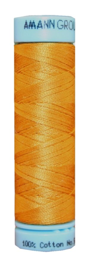 Nähgarn Zwirn TRIANA 100% Bauwolle 100m orange (0608)