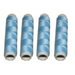 Nähmaschinen Nähgarn 200 m 4 x 50m Polyester 40/2 hellblau (1016)