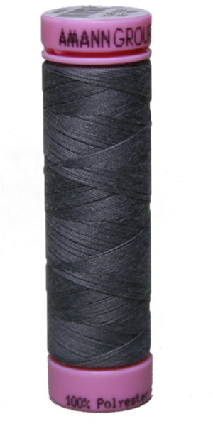 Zwirn 100 % Polyester ASPO PES 120 Amann grau 100 m (0323)