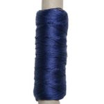 Sattlergarn Zwirn 14x2x3 Polyester 50 m dunkelblau Ø 0,3mm (5023)