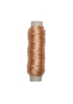 Sattlergarn Zwirn 14x2x3 Polyester 50 m haselnuss braun (5052)