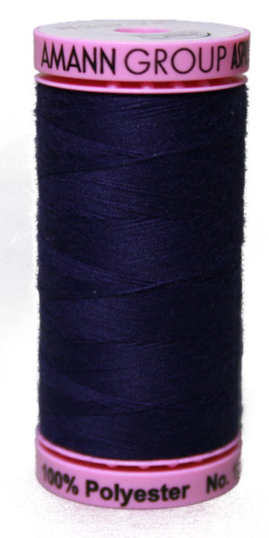 Zwirn 100 % Polyester ASPO PES 120 Amann blau 500 m (0016)