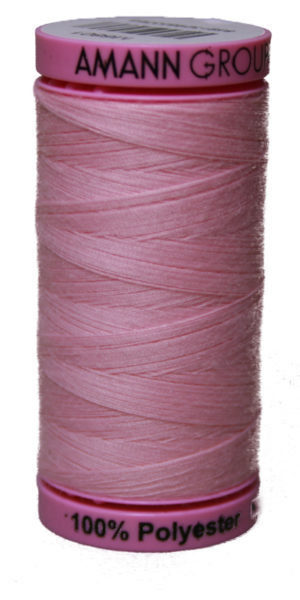 Zwirn 100 % Polyester ASPO PES 120 Amann rosa 500 m (0082)