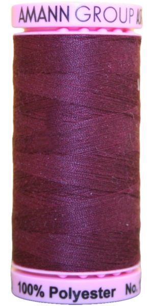 Zwirn 100 % Polyester ASPO PES 120 Amann bordeaux 500 m (0111)