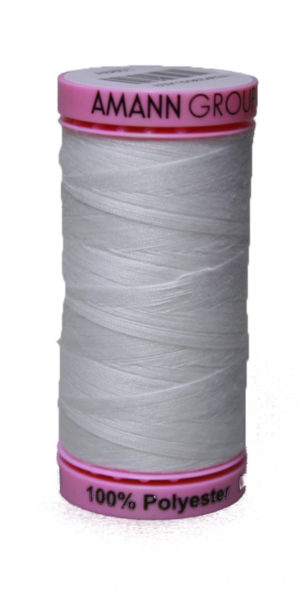 Zwirn 100 % Polyester ASPO PES 120 Amann cremeweiß 500 m (1000)