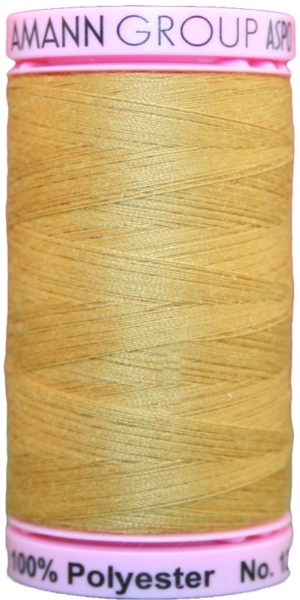 Zwirn Polyester ASPO PES 120 Amann Bernstein Goldsand 500m (1130)