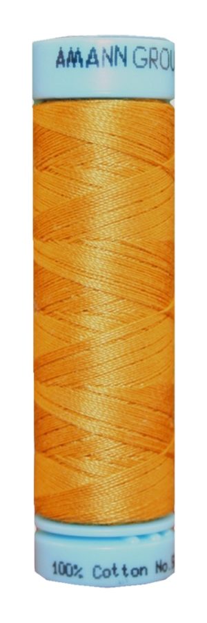 Nähgarn Zwirn TRIANA 100% Bauwolle 100m orange (0608)