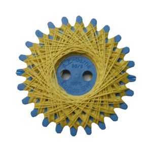 Sternzwirn Baumwolle 2 Stück je 20 m gelb (0951)