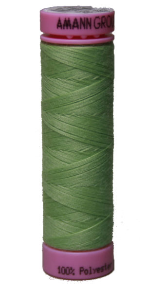 Zwirn 100 % Polyester ASPO PES 120 Amann hellgrün smaragd 100 m (0091)
