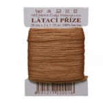 Stopfgarn Stopfwolle Baumwolle Tex 20-2-3 zimtbraun 25 m (8254)