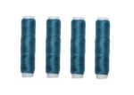 Nähmaschinen Nähgarn 200 m 4 x 50m Polyester blau (1022)