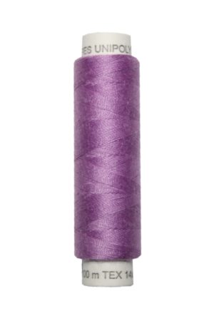 Nähmaschinen Nähgarn 100 m Polyester UNIPOLY 14x2 lila (0445)