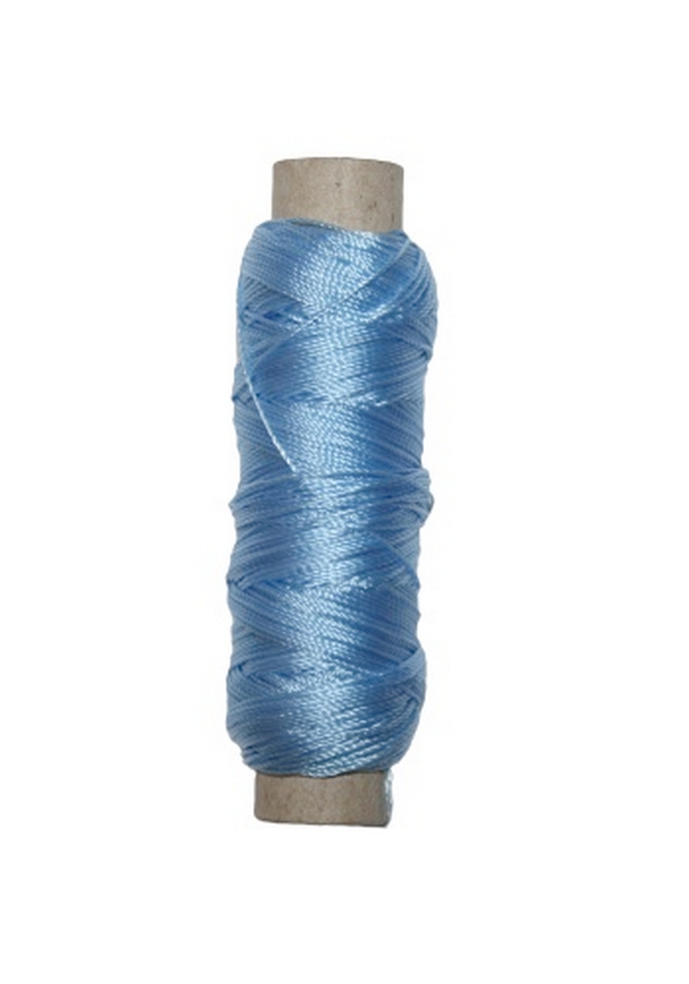 Sattlergarn Zwirn 14x2x3 Polyester 50 m dunkelblau Ø 0,3mm 0011 