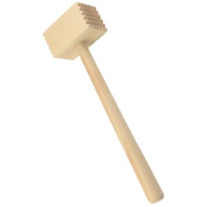 Fleischklopfer Holz 30 x 8,5 cm Buche natur (0282)